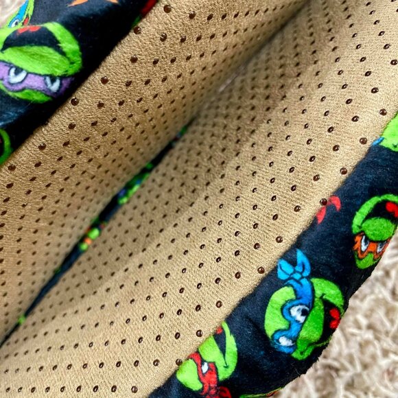 Teenage Mutant Ninja Turtles Fuzzy Babba Slipper Socks 1-Pair, Men’s M/L 7.5-9.5 - Picture 7 of 7